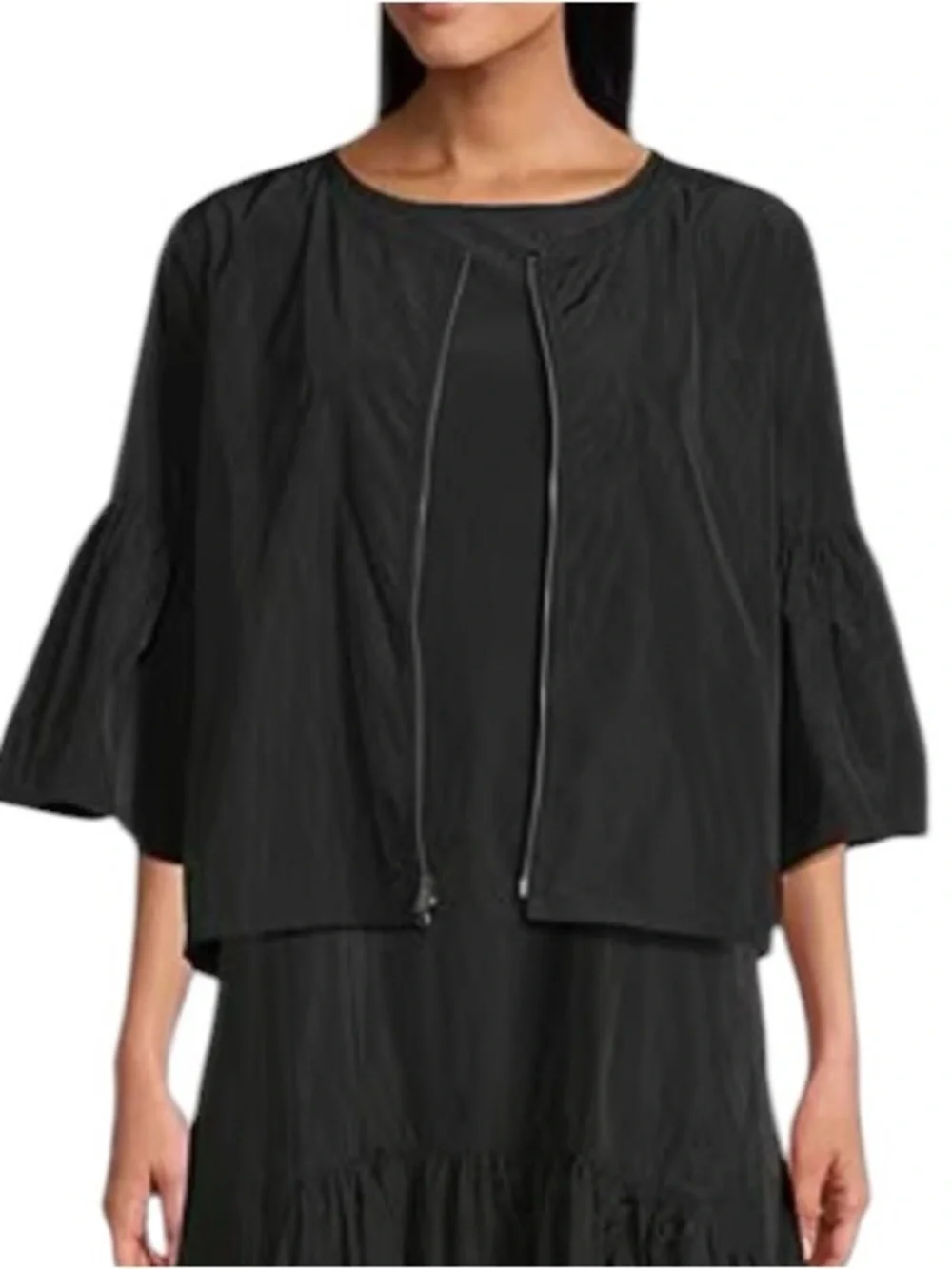 Bryn Walker Frida Memory Crunch Jacket S Oversized Boxy Minimalist
